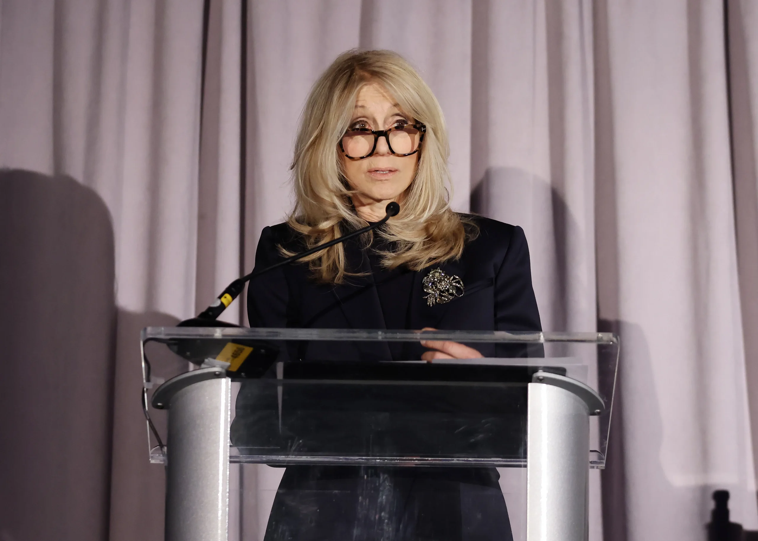 Judith Light speaks onstage at TheWrap Foundation Power Women New York event.