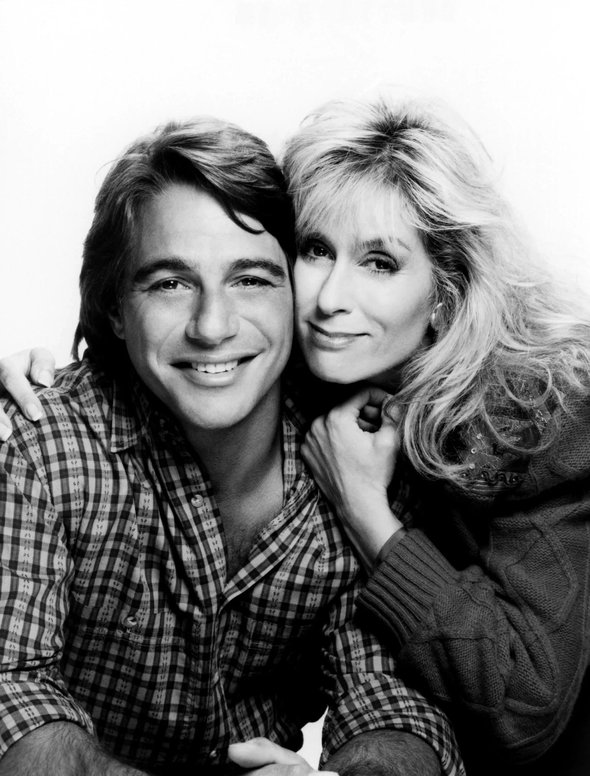 Judith Light with Tony Danza in a promotional photo for Who's the Boss?