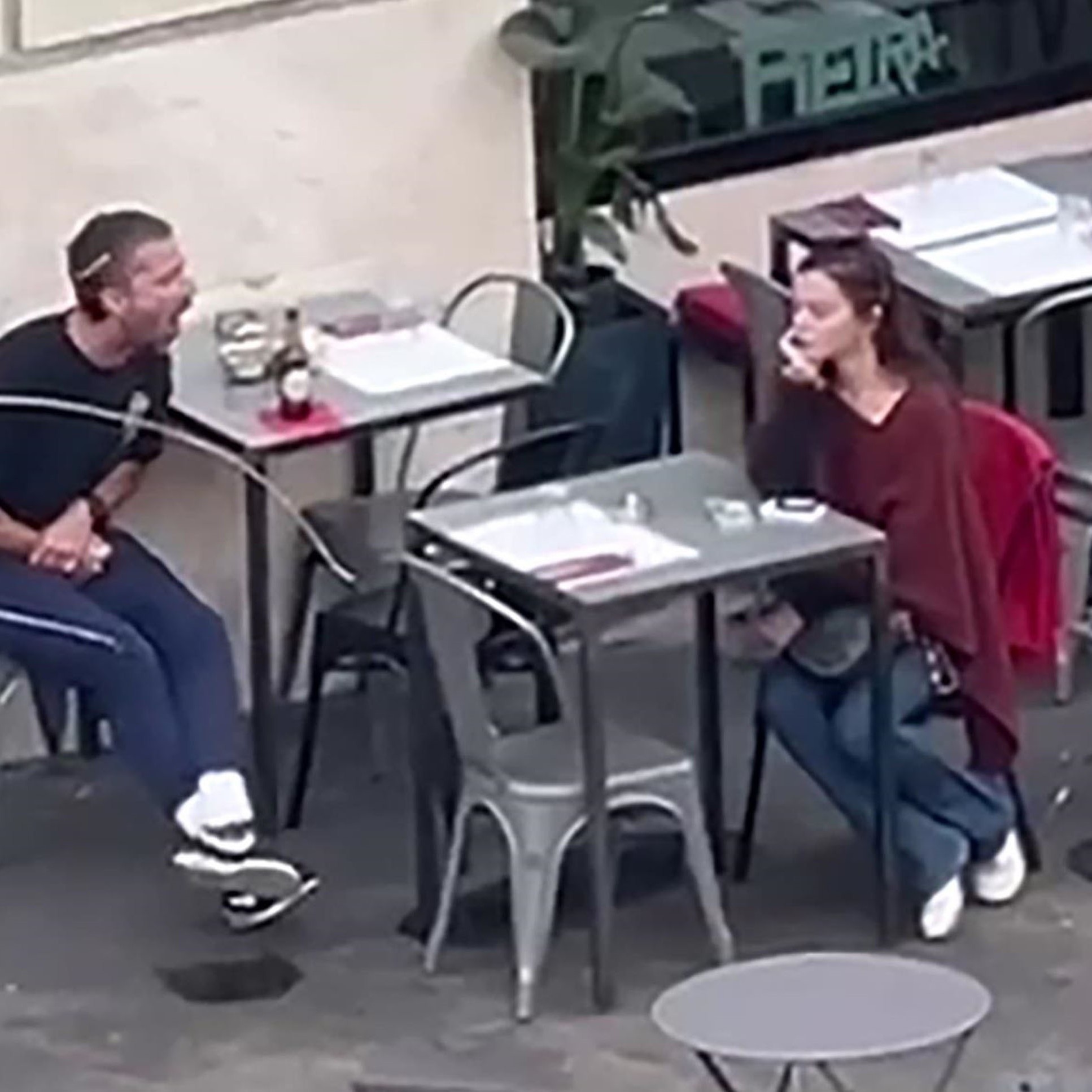 Shia LaBeouf was seen in footage obtained by TMZ, screaming at a woman in Rome. - COBRA TEAM / BACKGRID