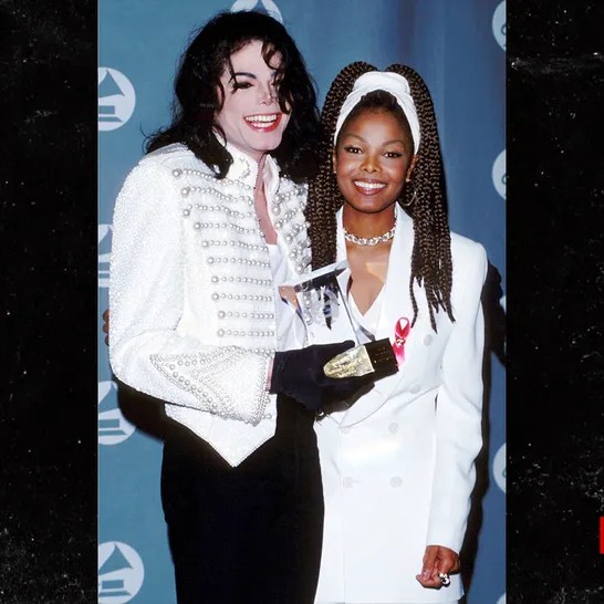 Michael Jackson and Janet Jackson