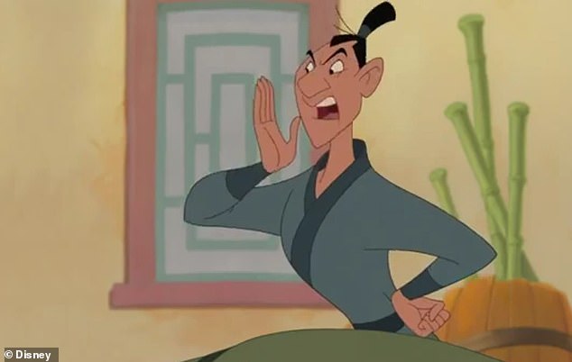 Ling from Disney's Mulan (1998), voiced by Gedde Watanabe.