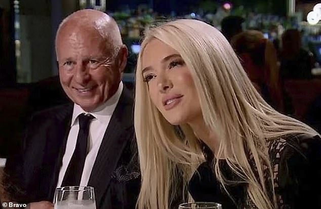 Erika Jayne and Tom Girardi during their marriage; she filed for divorce in 2020 after a 21-year marriage.
