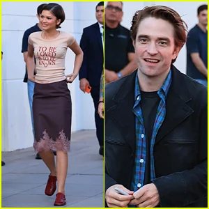 Lead image for Zendaya and Robert Pattinson arriving at The Drama screening - Just Jared