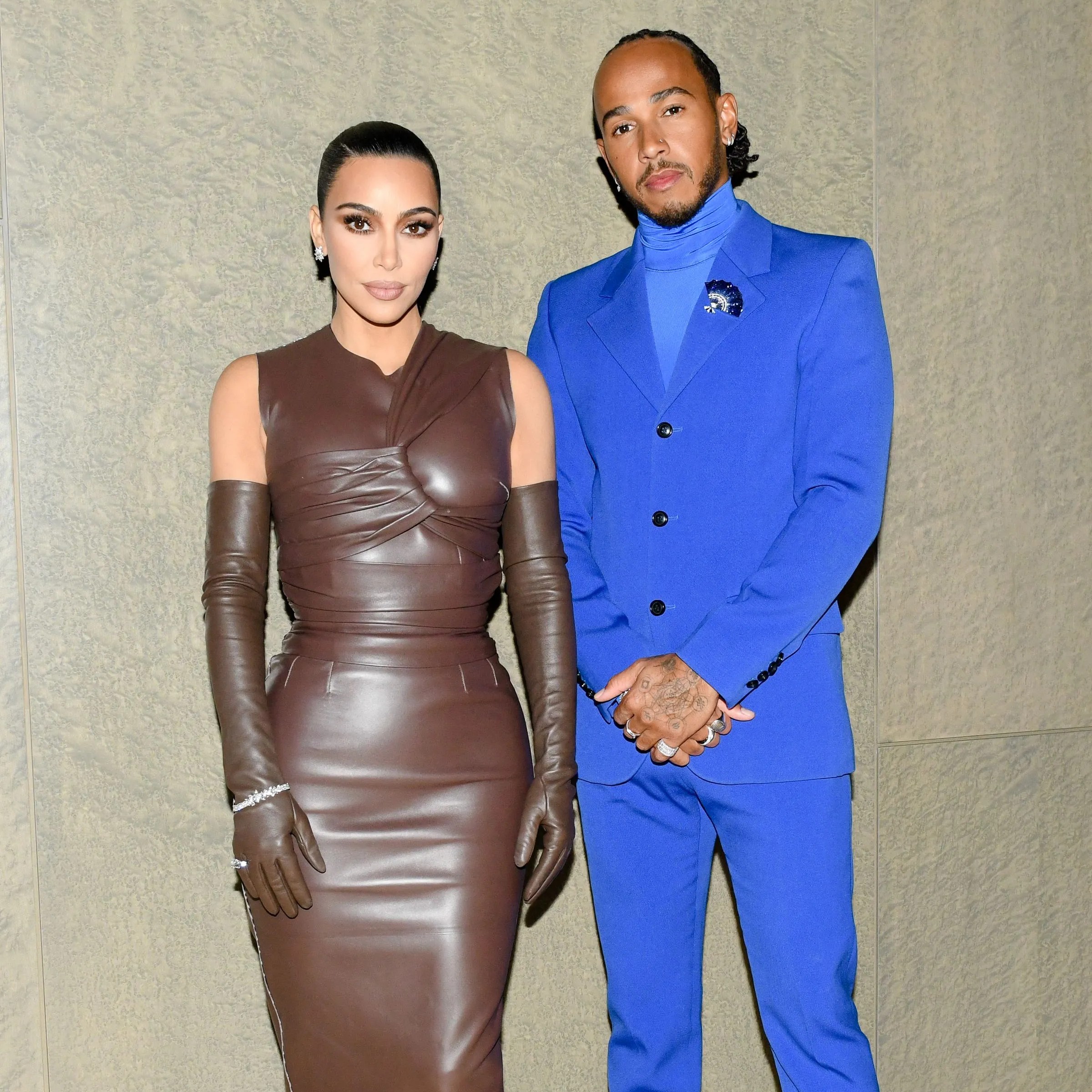 Hamilton (pictured here with Kardashian in 2021) hung out with her oldest son, Saint West, during the getaway. Joe Schildhorn/BFA.com / Shutterstock - Page Six