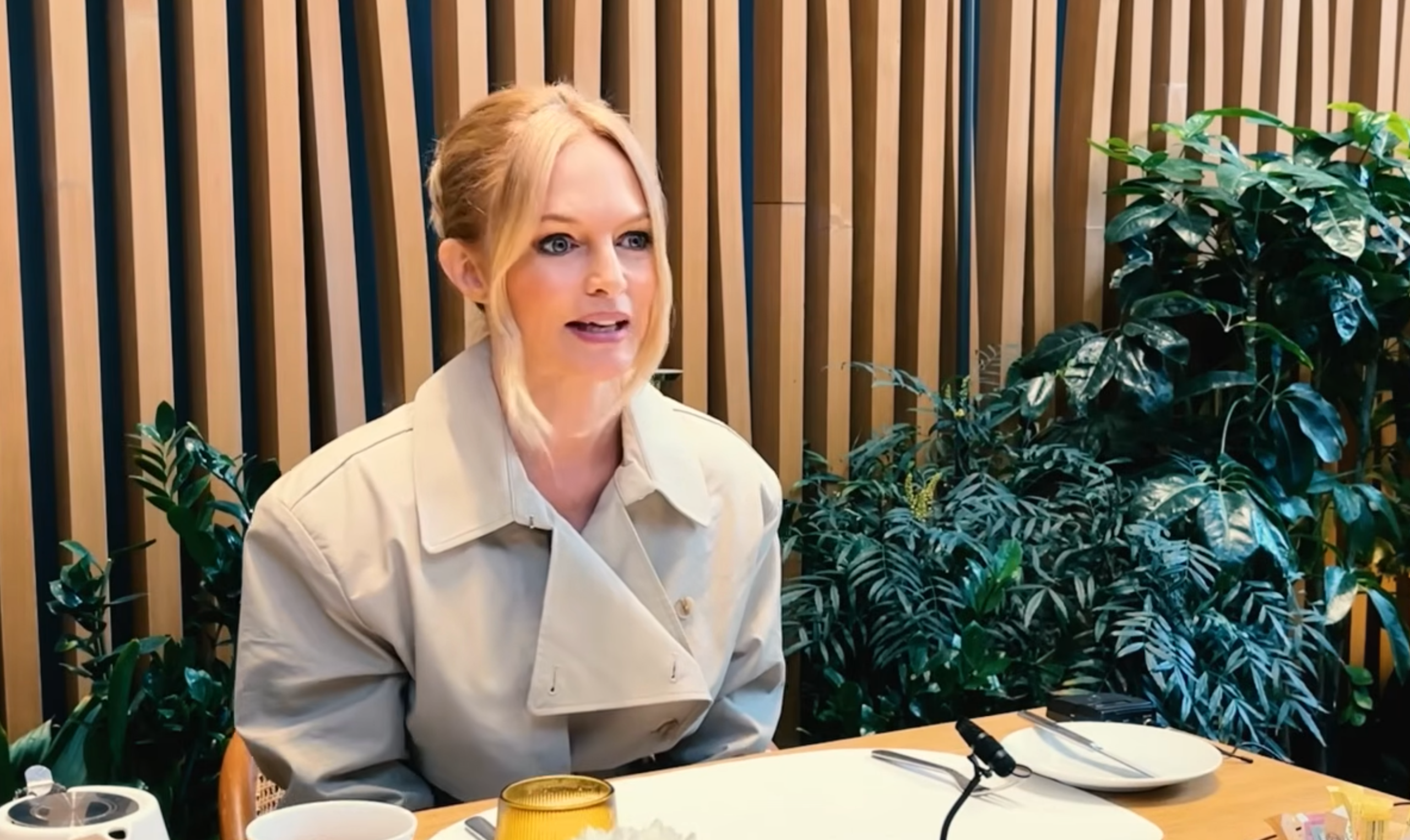 Heather Graham on the podcast Dinner's on Me with Jesse Tyler Ferguson (April 7, 2026).