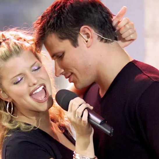 Jessica Simpson & Nick Lachey -- Before the Split - Getty