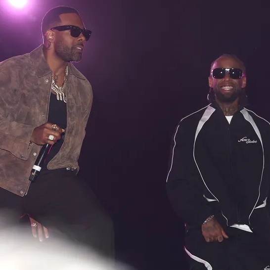 Mario and Ty Dolla $ign at Neon Carnival - Getty